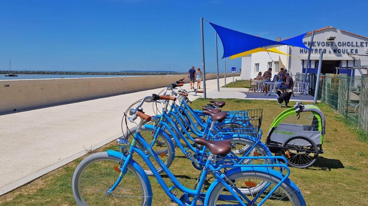 Châtelaillon-Plage, maison de pêcheur en front de mer Vila Exterior foto